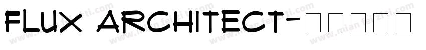 Flux Architect字体转换